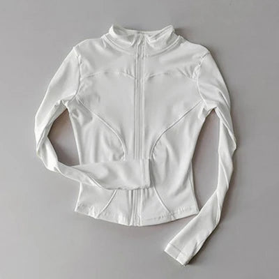 Peak Chic Long Sleeve Active Zip-Up 